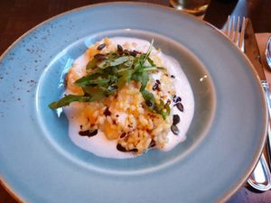 risotto at Försters in Berlin