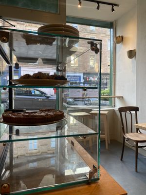 Cake   at Susie's Vegetarian Kitchen in Edinburgh