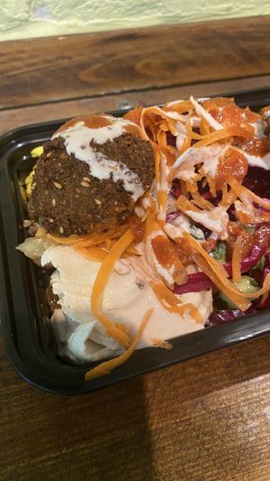 The hi box regular tray  at Hibox in London