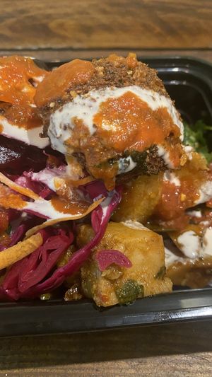 The hi box regular tray  at Hibox in London