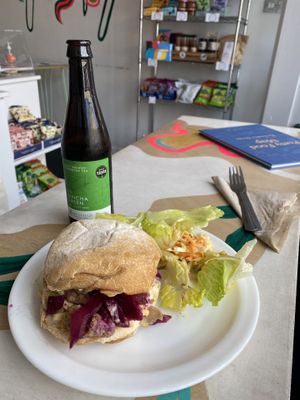 Lunch   at Go Go Beets in Edinburgh