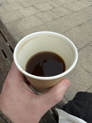 Coffee  at Go Go Beets in Edinburgh