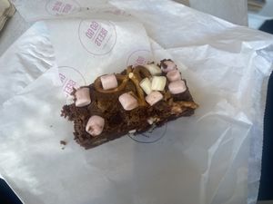 Brownie   at Go Go Beets in Edinburgh