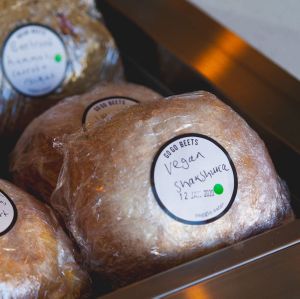 Vegan sandwiches at Go Go Beets in Edinburgh