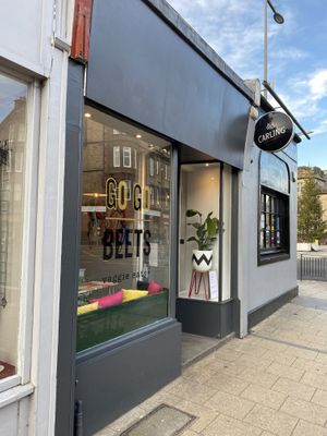 Yep at Go Go Beets in Edinburgh