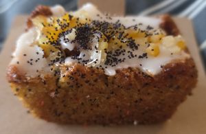 Lemon and poppyseed loaf at Kaffeine in London