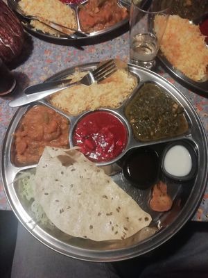 Royal Thali at Veggie India in Nijmegen