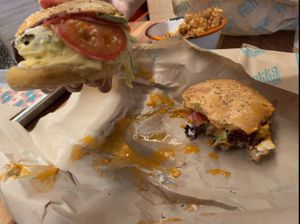 Every burger is good. at Lekka Burger in New York City