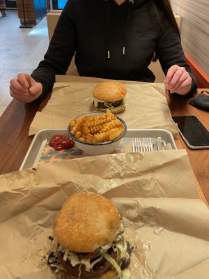   at Lekka Burger in New York City