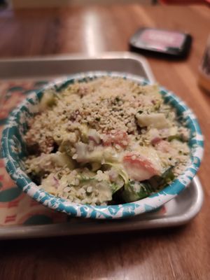 Small Chopped Salad at Lekka Burger in New York City
