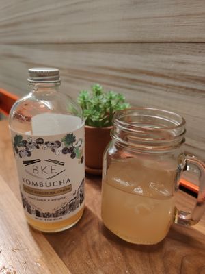 Kombucha Citrus, Coriander, Ginger at Lekka Burger in New York City