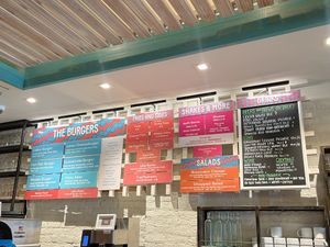 Inside  at Lekka Burger in New York City