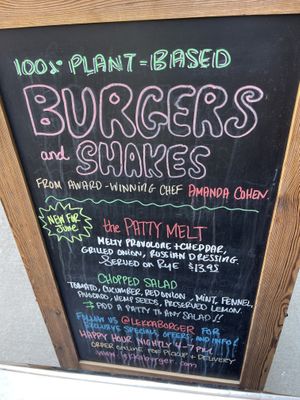 Outside  at Lekka Burger in New York City