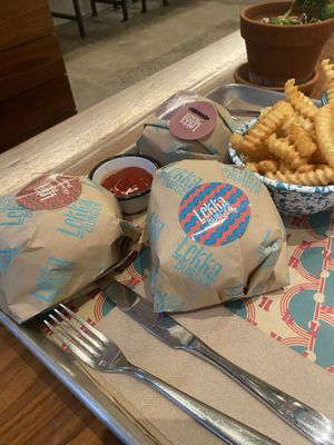 Meal  at Lekka Burger in New York City