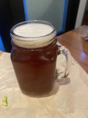 Bronx beer  at Lekka Burger in New York City