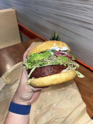   at Lekka Burger in New York City