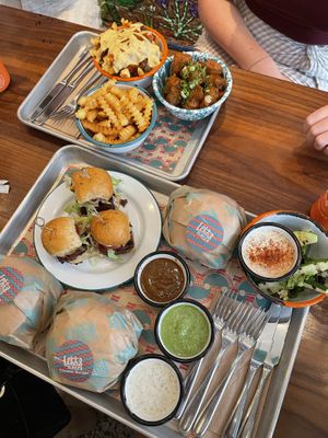   at Lekka Burger in New York City