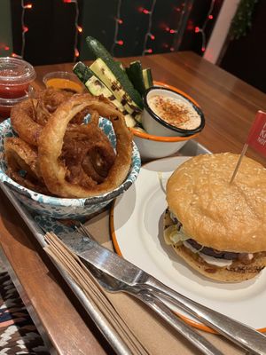 Tex Mex Burger w/ in house pattie  at Lekka Burger in New York City