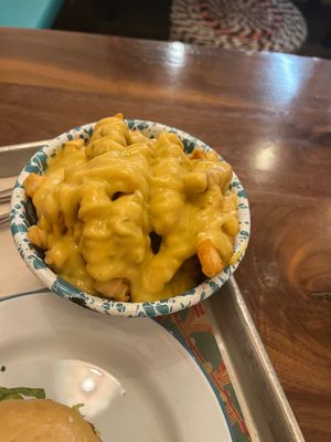 Cheesy fries at Lekka Burger in New York City