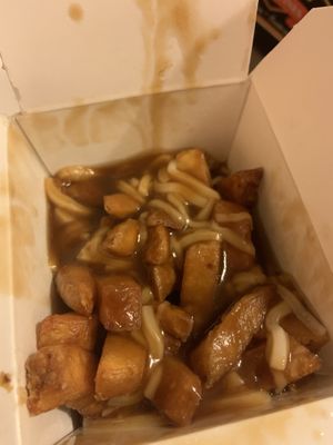 Mini vegan poutine at MELTwich in Etobicoke