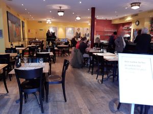 Interior at Spaghetti Factory in Bern
