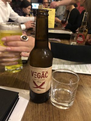 Homemade Chili cider  at Vegalite in Brno