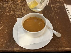 Soup of the day  at Vegalite in Brno