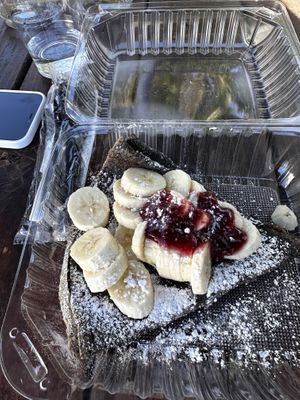 Sweet Crepe  at Café Crêpe in Big Bear Lake