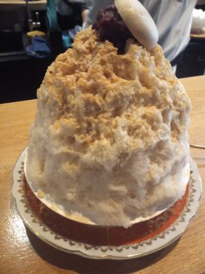 Kinako Kakigori at Tenzan Lab. in Berlin