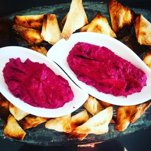 Beet Pate at Vegan Masa in Bodrum