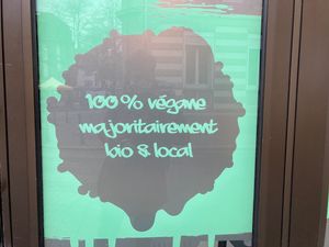 100% vegannnn at Végéman in Strasbourg