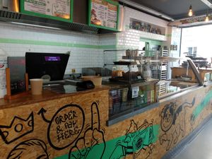 Bar at Végéman in Strasbourg