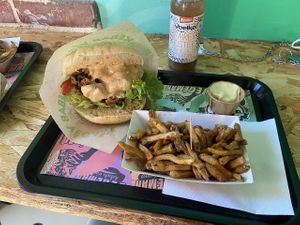 Menu kebab at Végéman in Strasbourg