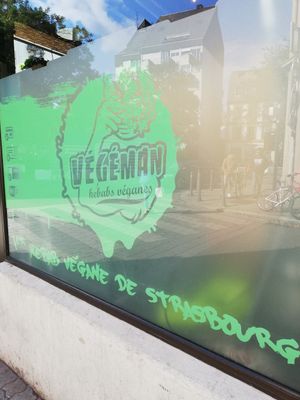 Außenfassade at Végéman in Strasbourg