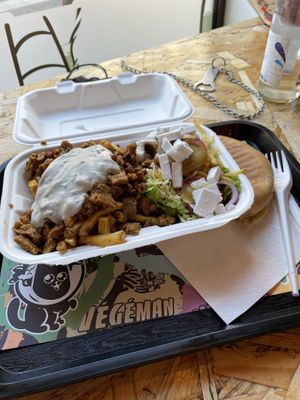 Kebap plate, 10/10 at Végéman in Strasbourg