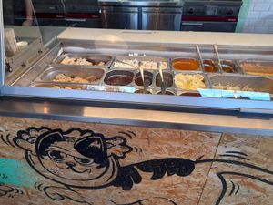 Inside at Végéman in Strasbourg