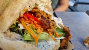 Kebab  at Végéman in Strasbourg