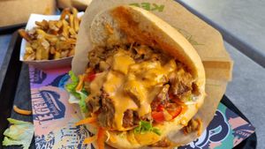 Kebab  at Végéman in Strasbourg