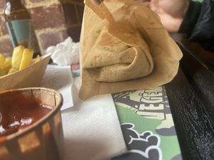 Dürüm  at Végéman in Strasbourg