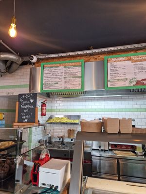 Inside at Végéman in Strasbourg