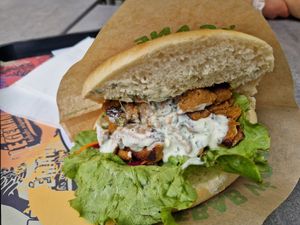 Döner at Végéman in Strasbourg