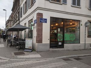 Outside of Végéman at Végéman in Strasbourg