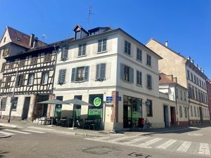 Outside of Végéman restaurant   at Végéman in Strasbourg