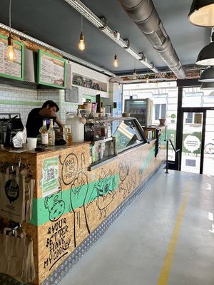 Inside of Végéman restaurant  at Végéman in Strasbourg