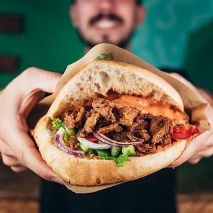 Kebab vegan Végéman Strasbourg at Végéman in Strasbourg