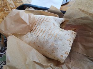 Kebab at Végéman in Strasbourg