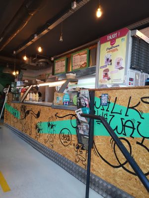 Inside at Végéman in Strasbourg