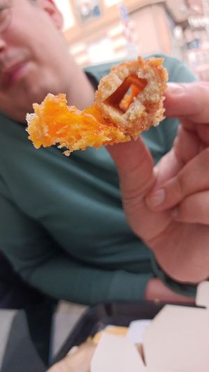 Cheesestick at Végéman in Strasbourg