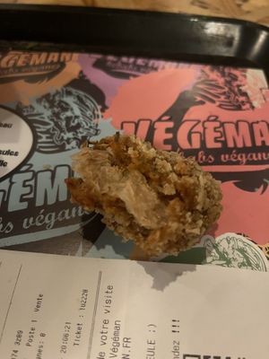 Inside the nug   at Végéman in Strasbourg