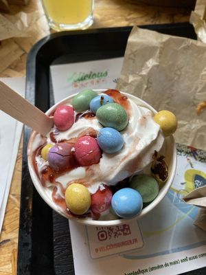 Funday with Berry and M&Ms at Végéman in Strasbourg